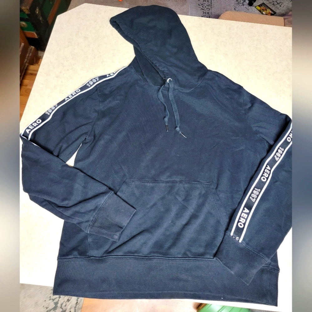 Aeropostle mens medium logo hoodie